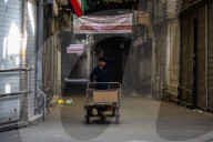 Deserted Tehran due to Israeli air strikes