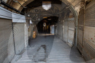 Deserted Tehran due to Israeli air strikes