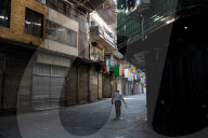 Deserted Tehran due to Israeli air strikes