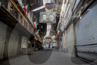 Deserted Tehran due to Israeli air strikes