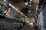 Deserted Tehran due to Israeli air strikes