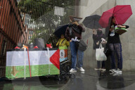 Pro-Palestinian Activists In Mexico March In Support Of The Madleen Freedom Flotilla