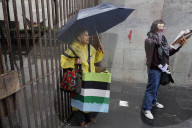 Pro-Palestinian Activists In Mexico March In Support Of The Madleen Freedom Flotilla
