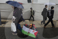 Pro-Palestinian Activists In Mexico March In Support Of The Madleen Freedom Flotilla