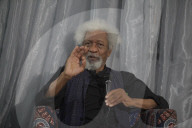 Prof. Wole Soyinka Chats With Editors In Lagos, Nigeria