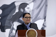 Mexico’s Minister Of The Interior, Rosa Icela Rodríguez  Holds Briefing