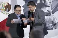 Mexico’s Minister Of The Interior, Rosa Icela Rodríguez  Holds Briefing