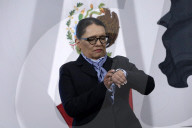 Mexico’s Minister Of The Interior, Rosa Icela Rodríguez  Holds Briefing