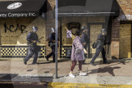 Peaceful Anti-Ice Protesters Face Off Against Law Enforcement Following "No Kings" Protest