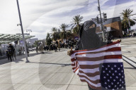 Peaceful Anti-Ice Protesters Face Off Against Law Enforcement Following "No Kings" Protest