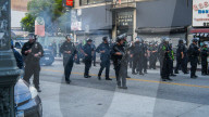 No Kings Day Protest Ends In Heavy Police Use Of Tear Gas And Less Lethal Munitions