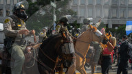 No Kings Day Protest Ends In Heavy Police Use Of Tear Gas And Less Lethal Munitions