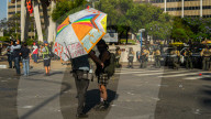 No Kings Day Protest Ends In Heavy Police Use Of Tear Gas And Less Lethal Munitions
