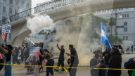 No Kings Day Protest Ends In Heavy Police Use Of Tear Gas And Less Lethal Munitions