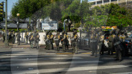 No Kings Day Protest Ends In Heavy Police Use Of Tear Gas And Less Lethal Munitions