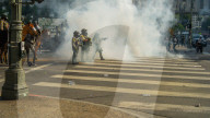 No Kings Day Protest Ends In Heavy Police Use Of Tear Gas And Less Lethal Munitions