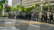 No Kings Day Protest Ends In Heavy Police Use Of Tear Gas And Less Lethal Munitions
