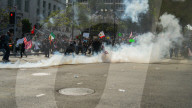 No Kings Day Protest Ends In Heavy Police Use Of Tear Gas And Less Lethal Munitions