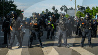 No Kings Day Protest Ends In Heavy Police Use Of Tear Gas And Less Lethal Munitions