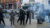 No Kings Day Protest Ends In Heavy Police Use Of Tear Gas And Less Lethal Munitions