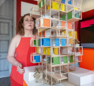 Richard Rogers: Talking Buildings exhibition designed and curated by Richard’s son, Ab at the Sir John Soane's Museum, London, UK.