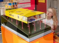 Richard Rogers: Talking Buildings exhibition designed and curated by Richard’s son, Ab at the Sir John Soane's Museum, London, UK.