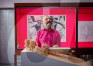 Richard Rogers: Talking Buildings exhibition designed and curated by Richard’s son, Ab at the Sir John Soane's Museum, London, UK.
