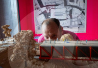 Richard Rogers: Talking Buildings exhibition designed and curated by Richard’s son, Ab at the Sir John Soane's Museum, London, UK.