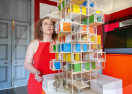 Richard Rogers: Talking Buildings exhibition designed and curated by Richard’s son, Ab at the Sir John Soane's Museum, London, UK.