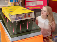 Richard Rogers: Talking Buildings exhibition designed and curated by Richard’s son, Ab at the Sir John Soane's Museum, London, UK.