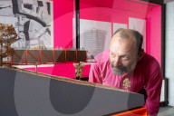 Richard Rogers: Talking Buildings exhibition designed and curated by Richard’s son, Ab at the Sir John Soane's Museum, London, UK.