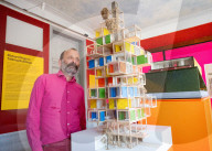 Richard Rogers: Talking Buildings exhibition designed and curated by Richard’s son, Ab at the Sir John Soane's Museum, London, UK.