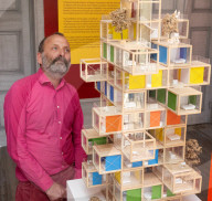 Richard Rogers: Talking Buildings exhibition designed and curated by Richard’s son, Ab at the Sir John Soane's Museum, London, UK.