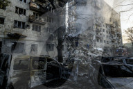 Russian Ballistic Missile Hit A Residential Apartment Building In Kyiv