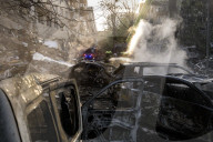 Russian Ballistic Missile Hit A Residential Apartment Building In Kyiv