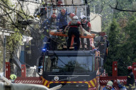 Russian Ballistic Missile Hit A Residential Apartment Building In Kyiv