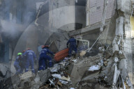 Russian Ballistic Missile Hit A Residential Apartment Building In Kyiv