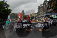 Anti War Protest In India. 