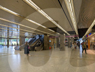 Tram And Subway Hub Schottentor In Vienna