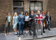 Cast of Pete Townshend’s Quadrophenia, a Mod Ballet in and around Soho, London, UK