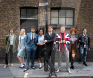 Cast of Pete Townshend’s Quadrophenia, a Mod Ballet in and around Soho, London, UK