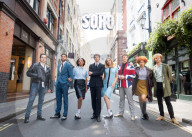 Cast of Pete Townshend’s Quadrophenia, a Mod Ballet in and around Soho, London, UK