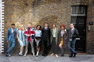 Cast of Pete Townshend’s Quadrophenia, a Mod Ballet in and around Soho, London, UK