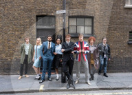 Cast of Pete Townshend’s Quadrophenia, a Mod Ballet in and around Soho, London, UK