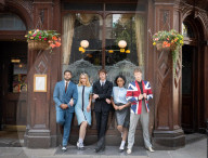 Cast of Pete Townshend’s Quadrophenia, a Mod Ballet in and around Soho, London, UK