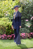 Racegoers arriving on the opening day of Royal Ascot, UK