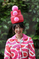 Racegoers arriving on the opening day of Royal Ascot, UK