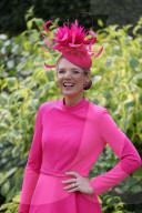 Racegoers arriving on the opening day of Royal Ascot, UK