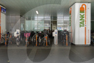 Vienna Energie Bike Charging Station At Bicycle Parking Area