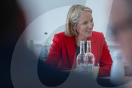 Economic Secretary to the Treasury Emma Reynolds attends a fintech roundtable at the Edinburgh Futures Institute